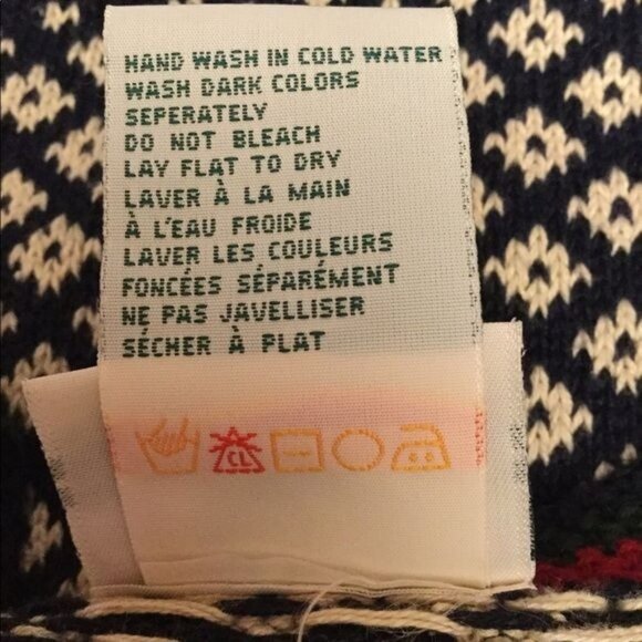 Vintage Northern Reflections 90s Womens Sweater Vest Size S Floral Geo Knit - Picture 5 of 6